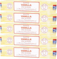 Hem 5x Nag Champa Wierook Vanilla 15 Gram - Wierookstokjes