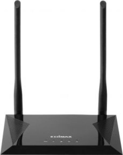 EDIMAX Draadloze Router N300 2.4 GHz 10/100 Mbit / 10 Gigabit Zwart