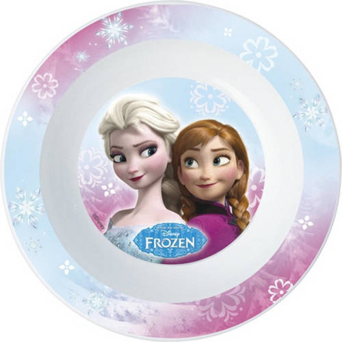Disney Frozen Thema Diepe Ontbijt Bordjes Van 16 Cm - Ontbijtborden