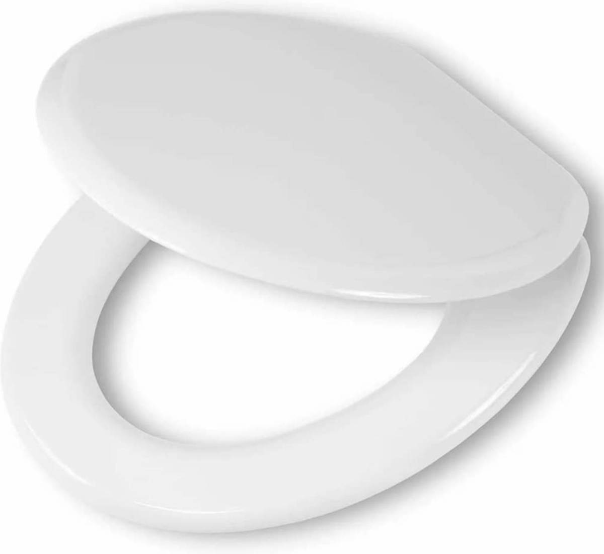 TIGER Soft-close Toiletbril Reno Mdf Wit 252350646