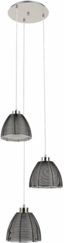 Highlight Hanglamp Whires Small Zwart 3 Lichts Rond