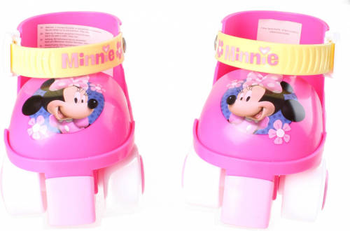 Disney Rolschaatsen Minnie Mouse Meisjes Roze/wit Maat 23-27