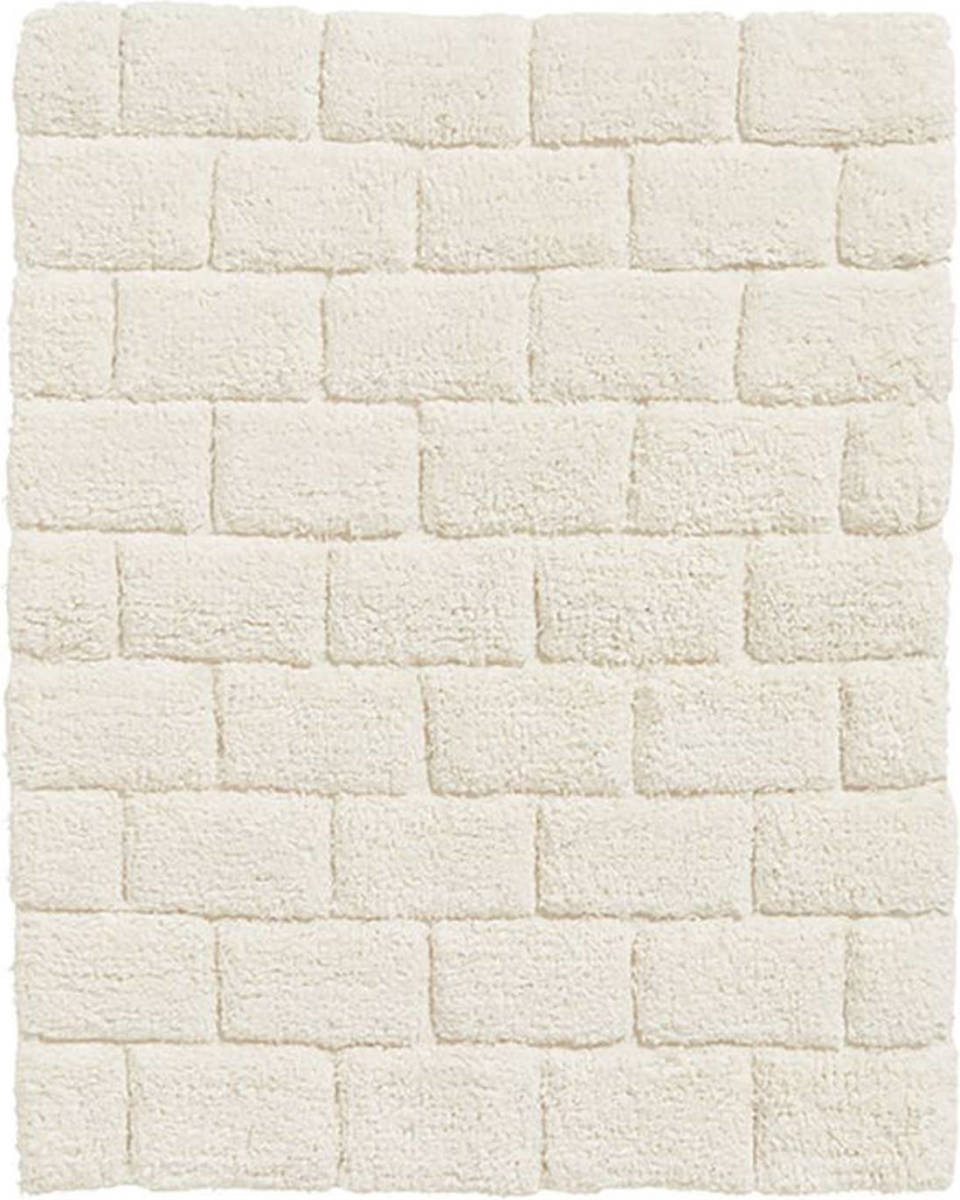 Seahorse Metro Badmat - 100% Katoen - Badmat (50x60 Cm) - Cream