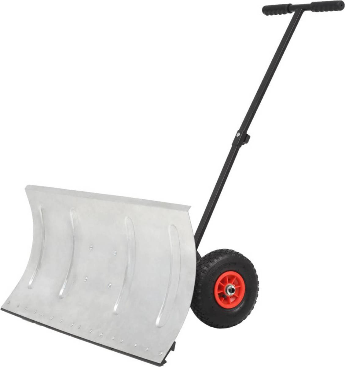 VidaXL Sneeuwploeg Handbediend Met Wielen 100x44 Cm