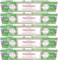 Hem 5x Nag Champa Wierook Patchouli 15 Gram - Wierookstokjes