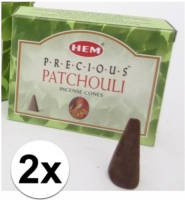 Hem Wierook Patchouli 20 Kegeltjes