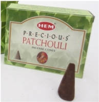 Hem Wierook Patchouli 40 Kegeltjes