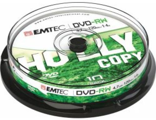 Emtec ECOVRW47104CB (her)schrijfbare DVD's