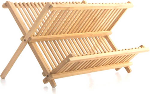Excellent Houseware Houten Afdruiprek