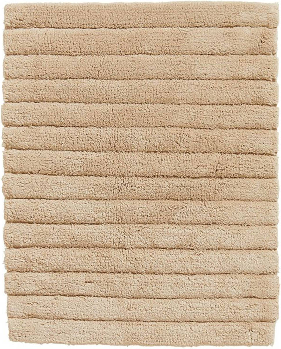 Seahorse Board Badmat - 100% Katoen - Badmat (50x60 Cm) - Sand