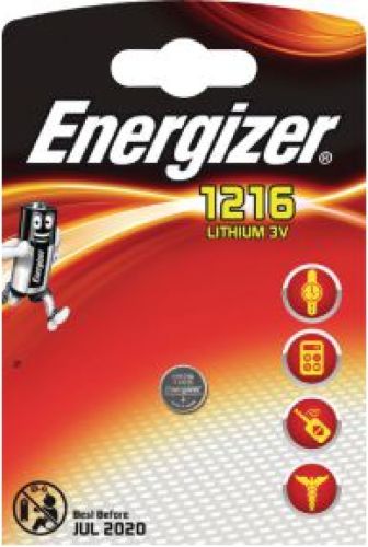 Energizer Lithium Knoopcel Batterij CR1216 3 V 1-Blister