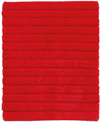 Seahorse Board Badmat - 100% Katoen - Badmat (50x60 Cm) - Red
