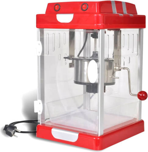 VidaXL Popcornmachine Bioscoopstijl 70 Gram