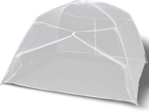 VidaXL Klamboe Mongolia Met 2 Deuren 200x180x150 Cm Wit