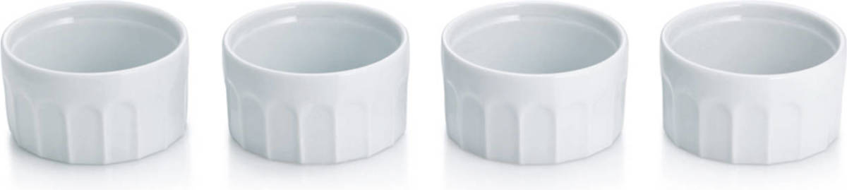 Crème Brulee Schaaltje Wit, 9 Cm - Kela Maleen