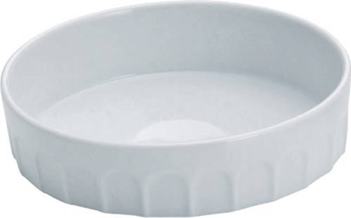 Crème Brulee Schaaltje Wit, 12 Cm - Kela Maleen