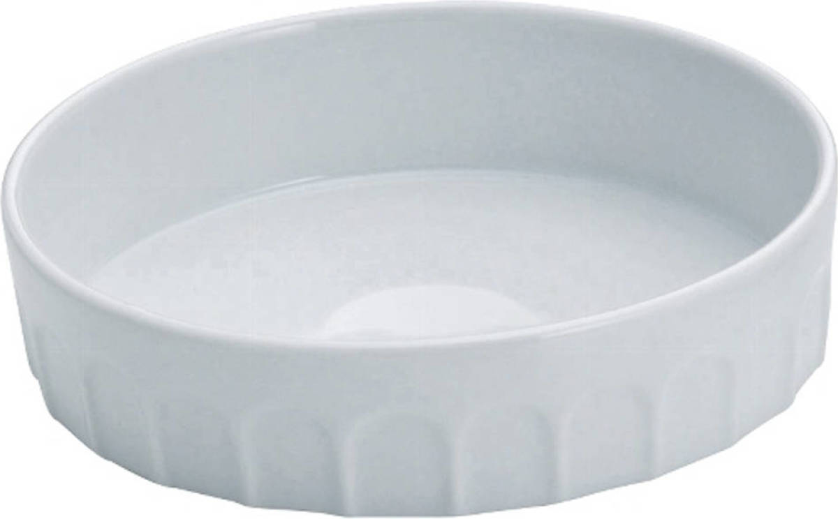 Crème Brulee Schaaltje Wit, 12 Cm - Kela Maleen