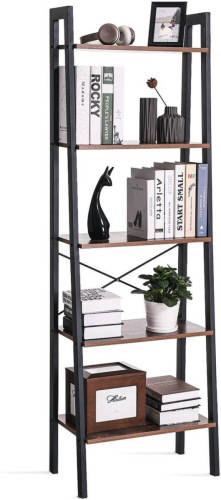 Parya Home - Vintage Kast Met 5 Planken