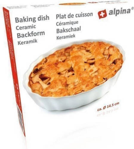 Alpina Ovenschaal Taart Rond 2 Stuks