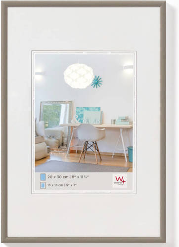 Walther Design Fotolijst New Lifestyle 40x50 Cm Staalkleurig