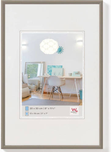 Walther Design Fotolijst New Lifestyle 40x60 Cm Staalkleurig