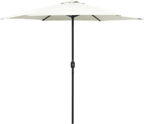 VidaXL Parasol Met Aluminium Paal 270x246 Cm Zandwit