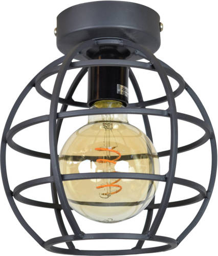 Lamponline Plafondlamp Globe Small Ø 19 Cm Zwart