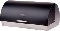 KINGHOFF 3208 Broodtrommel - Zwart - Rvs - 39.5x28x18.5 Cm
