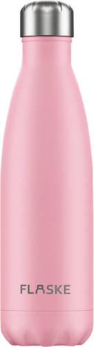 FLASKE - Bottle - 500ml/roze/rvs/5