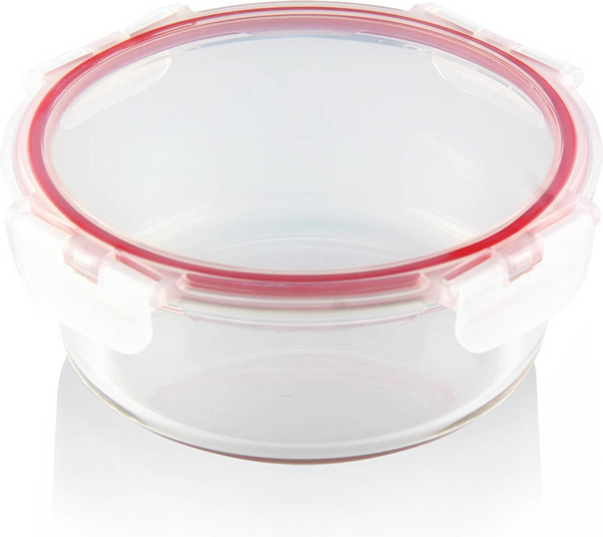 Mehrzer - Vershouddoos - 0.95 Liter - Rond- Bake-en-lock - Rood