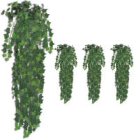 VidaXL Kunststruiken Klimop 4 St 90 Cm Groen