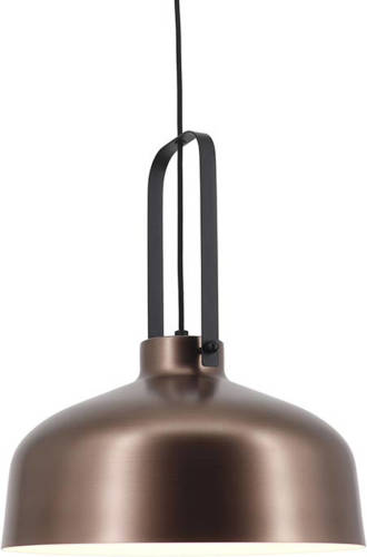 Lamponline Hanglamp Mendoza Ø 37,5 Cm Bruin-zwart