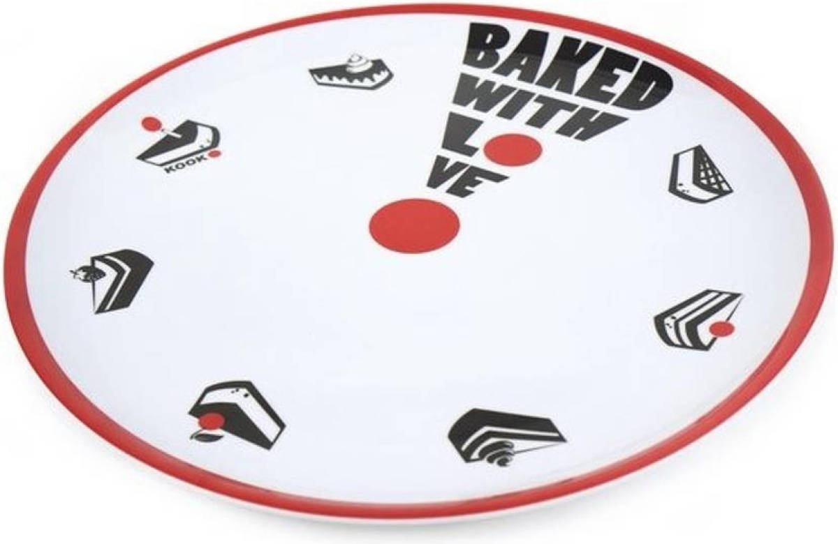 KOOK Taartbord Baked With Love