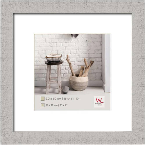 Walther Design Fotolijst Home 30x30 Cm Lichtgrijs