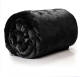 Unique Living Enzo Fleece Plaid - Fleece Polyester - 130x180 Cm - Black