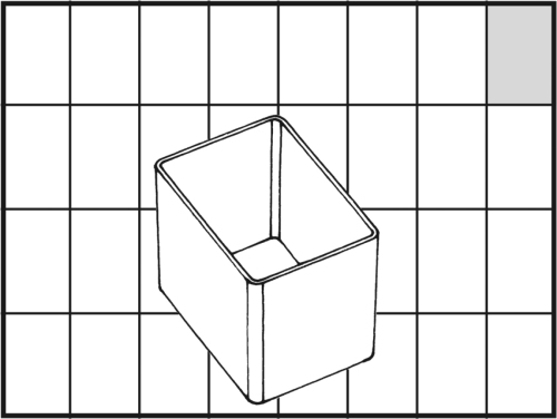 Raaco Inzetbox Voor Opslagbox 55x39x47mm