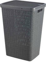 Curver Jute Wasbox - 58l - Donkergrijs