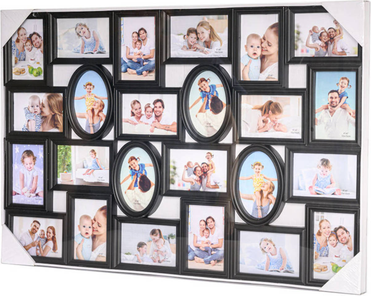 Decopatent Xl Fotolijst Collage Voor 24 Foto's 15 X 10 En 10 X 15 Cm
