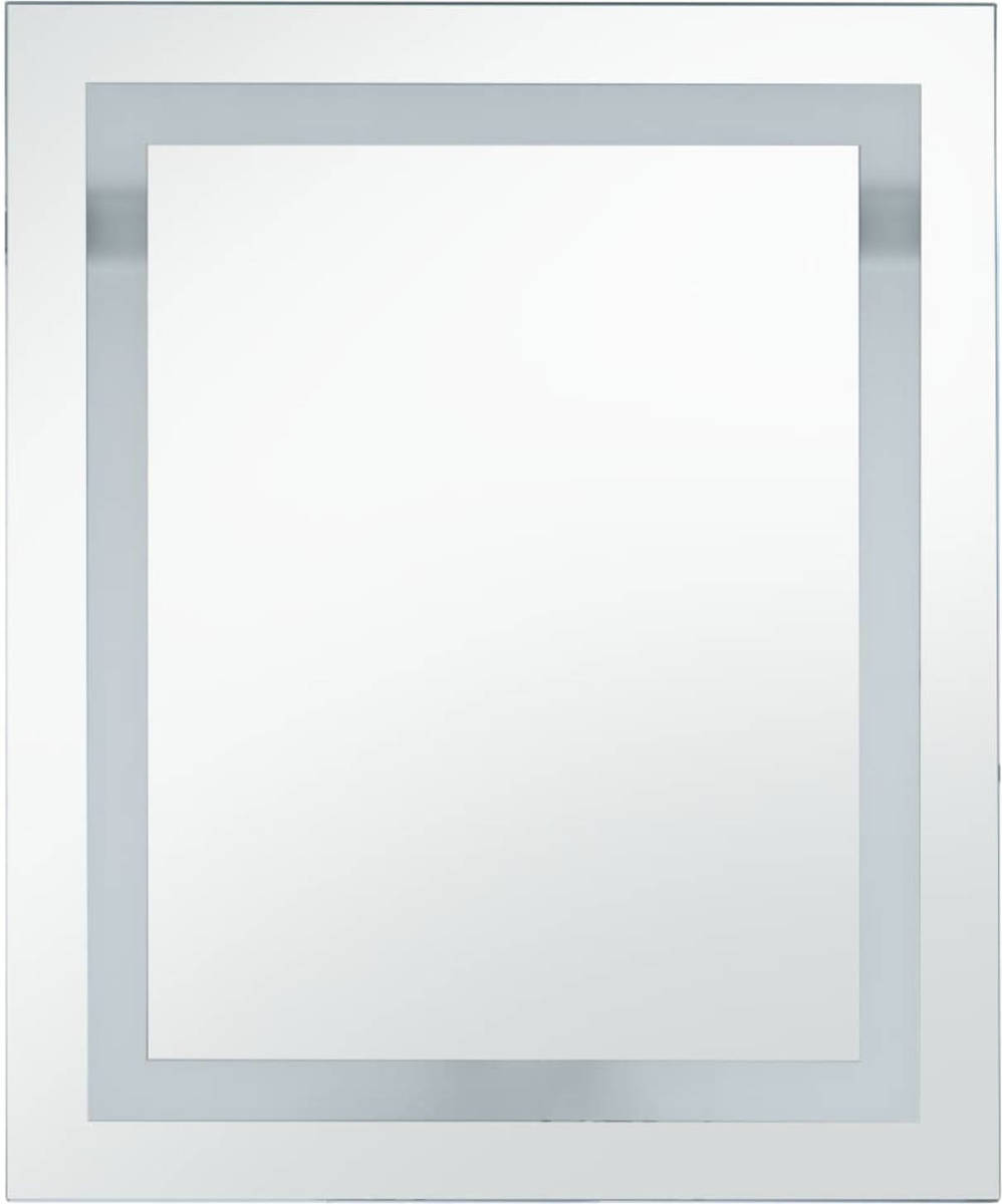 VidaXL Badkamerspiegel Led Met Aanraaksensor 50x60 Cm