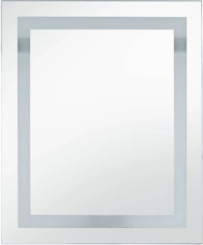 VidaXL Badkamerspiegel Led Met Aanraaksensor 60x80 Cm