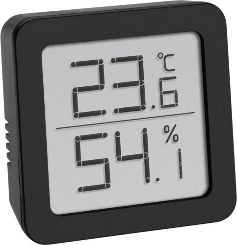 TFA Dostmann Tfa Digitale Thermo-hygrometer Zwart