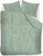 Beddinghouse Frost Flanel Dekbedovertrek - 2-persoons (200x200/220 Cm + 2 Slopen) - Flanel - Grey Green