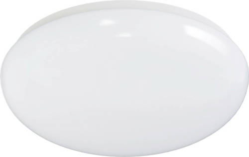 BES LED Led Plafondlamp - Aigi Arory - Opbouw Rond - 24w - Warm Wit 3000k - Mat Wit - Aluminium