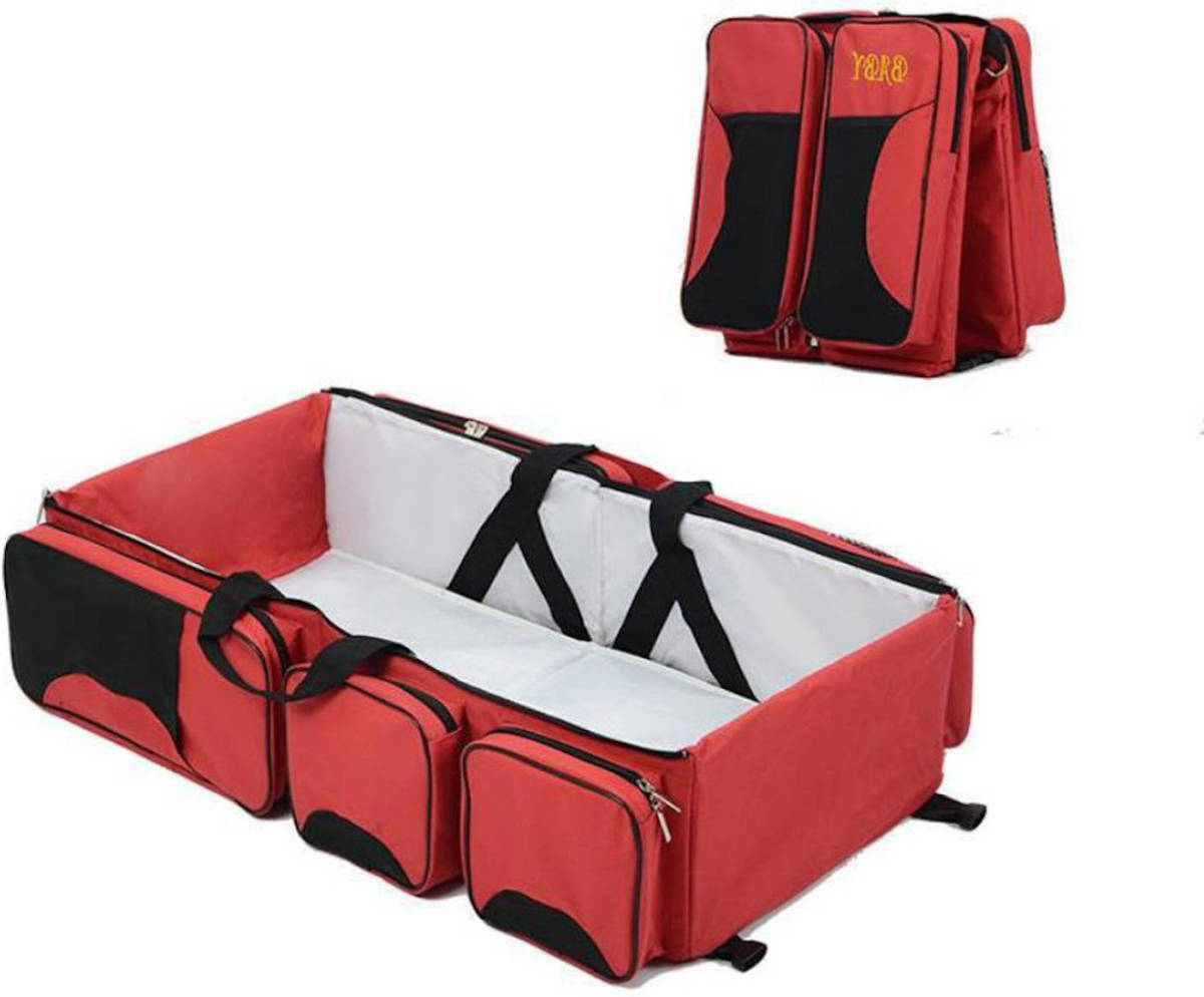 Decopatent Baby Reisbed En Baby Luiertas In 1 -Reisbedje Voor Baby's En Kleuters