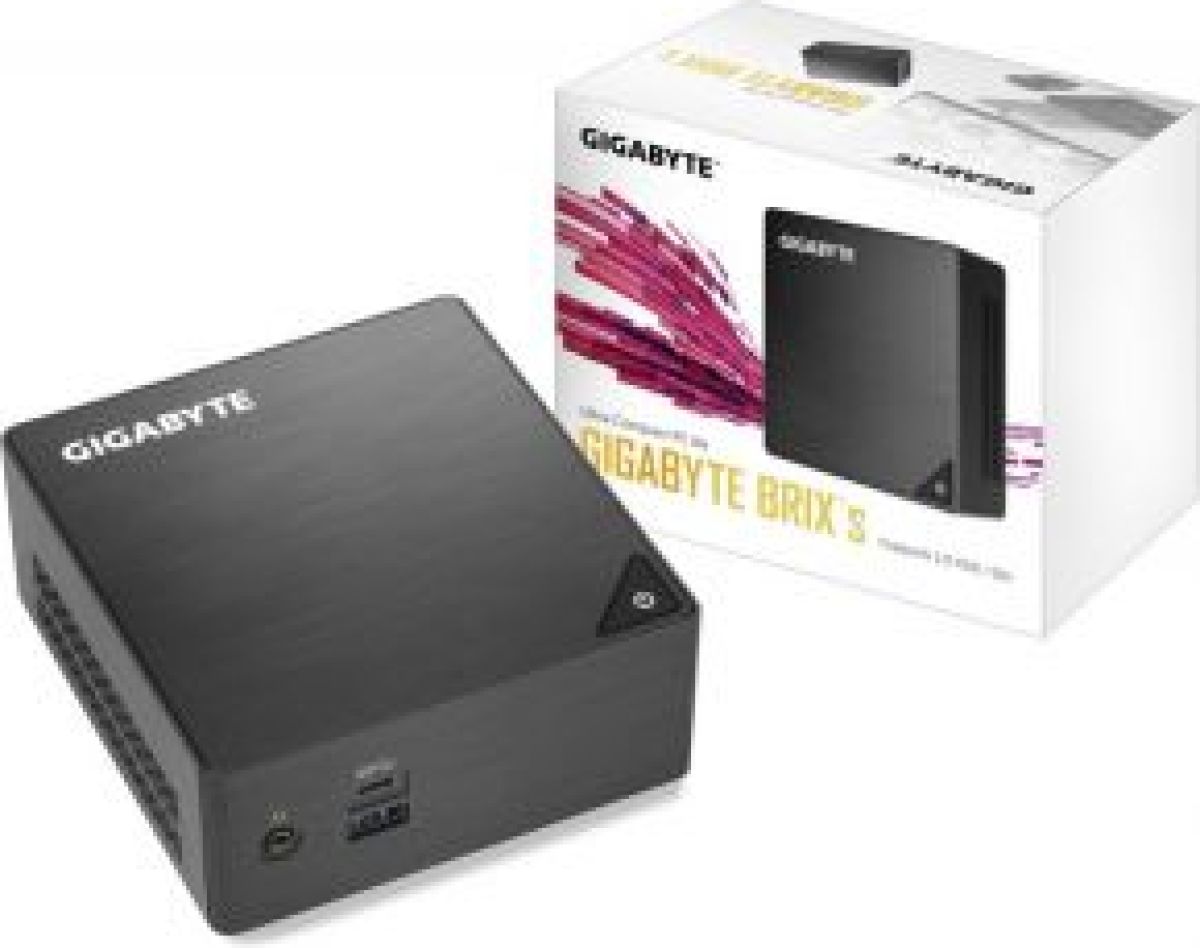 Gigabyte GB-BLCE-4105 J4105 UCFF Zwart PC/workstation barebone
