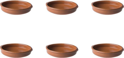 Tapas Ovenschaal Classico 14 X 2.5 Cm Bruin 6 Stuk(s)