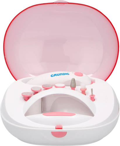 Grundig Manicure- En Pedicureset - 7 Accessoires - Draadloos - Ingebouwde Droogfunctie