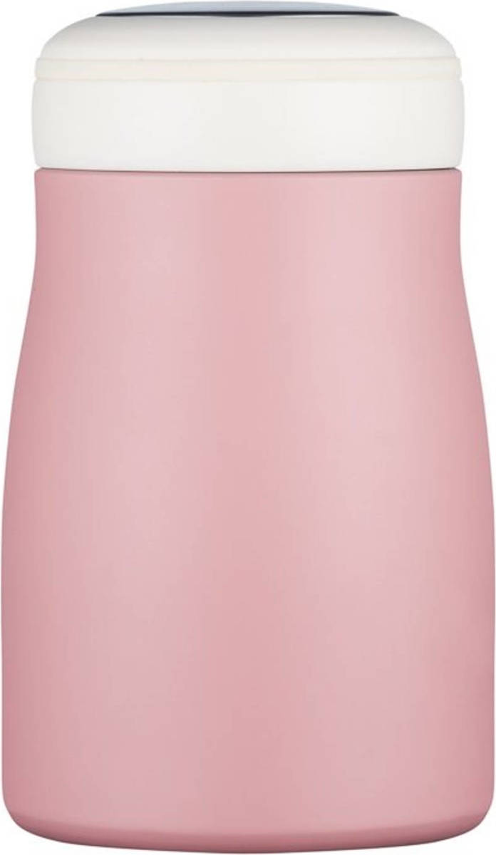 Ecoffee Cup Local Fluff - Softail Short Warm/koud Dubbelwandig Thermosfles - 500 Ml - Roze