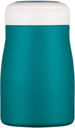 Ecoffee Cup Bay Of Fires - Softail Short Warm/koud Dubbelwandig Thermosfles - 500 Ml - Petrol