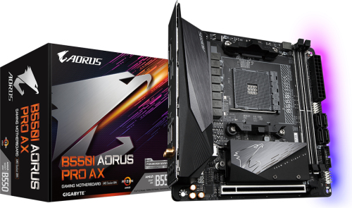 Moederbord AMD Gigabyte B550I AORUS PRO AX